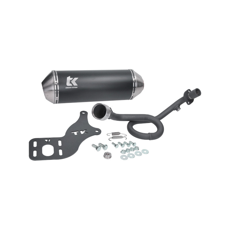exhaust Turbokit euro-5 50cc 4T 21-23 black matt aprilia, sxr