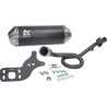 exhaust Turbokit euro-5 50cc 4T 21-23 black matt aprilia, sxr