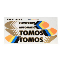 sticker set tank fluorine Tomos A35, Tomos