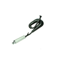 uitlaat tecno circuit (made in EU) zwart/alu a3, tomos, Tomos A35
