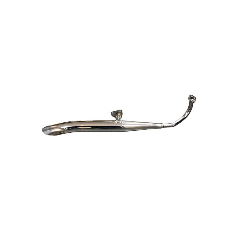uitlaat jamarcol side pipe (made in EU) 50cc snel 22mm chroom a3, Tomos A35, tomos