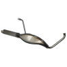 exhaust Tecno high fish high/fish 28mm varnish Tomos, a3, a35