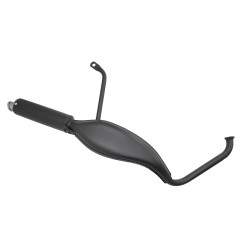 uitlaat tecno hoog fish 28mm zwart tomos, a3, a35