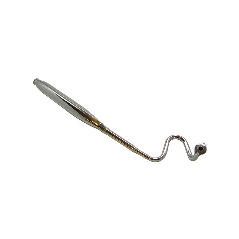 exhaust Tecno standard model 25km (made in EU) 18mm chrome a3, Tomos A35