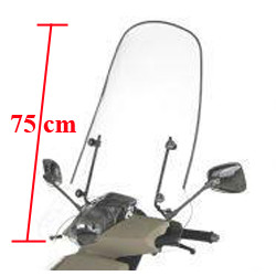 windshield Peugeot original with mounting set high 75cm clear viva from2008 pg530-viv-00l