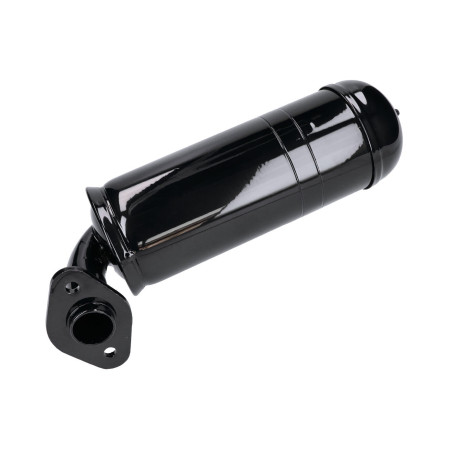 uitlaat standaard model snel model flens (made in EU) zwart 103