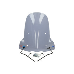 windshield Regia with mounting set (made in EU) smoke kisbee 4t
