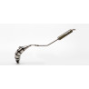 exhaust Yasuni left turn cross hm black senda, senda2006 tub233xck