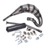 uitlaat yasuni linksom cross hm carbon/kevlar senda drd, senda2006, derbi tub233tck
