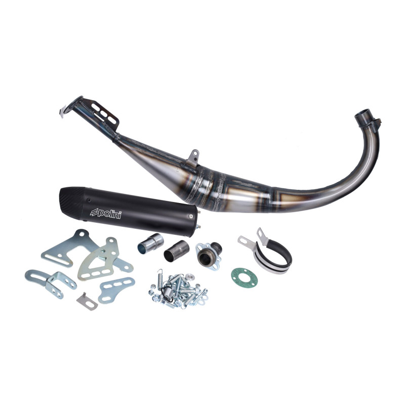 exhaust Polini EVO-2 Evo 2 aprilia rx50, minarelli am6, derbi d50b, rieju, beta 200.0532