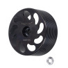koppelinghuis BGM PRO achter wiel cnc zwart citta, vespa, ciao, si, bravo, grillo bgm7250