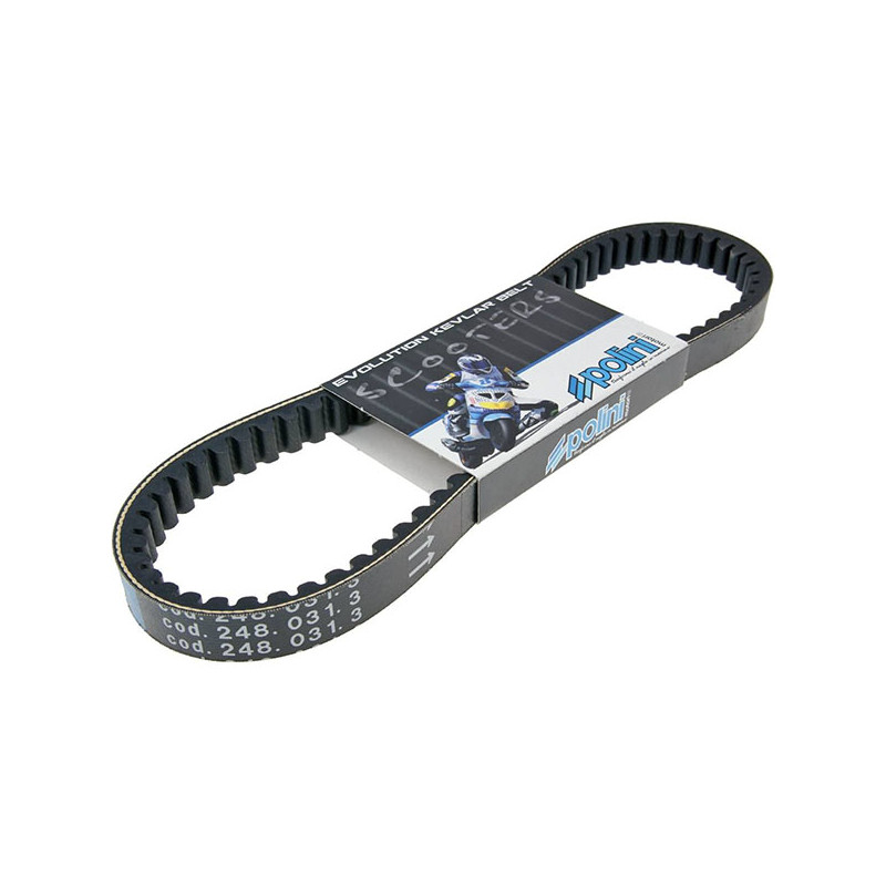 V-belt Polini kevlar overrange sco piaggio 2t 248.031.3
