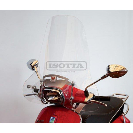 windshield Isotta with mounting set high bright vespa sprint op op