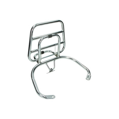 rear carrier Regia foldable (made in EU) chrome lxv, vespa S, vespa lx