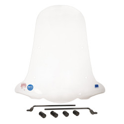 windshield Regia with mounting set high (made in EU) clear piaggio1 (one)