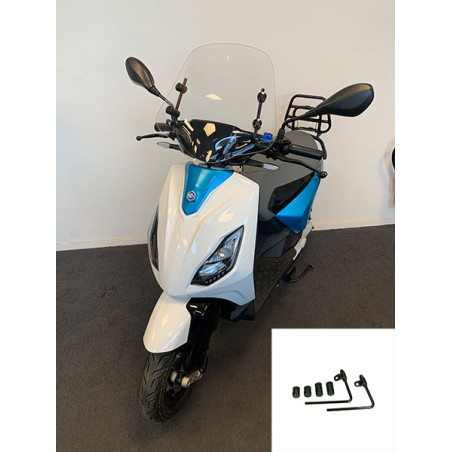 windscherm Regia met bevestigingsset laag (made in EU) helder piaggio1 (one)