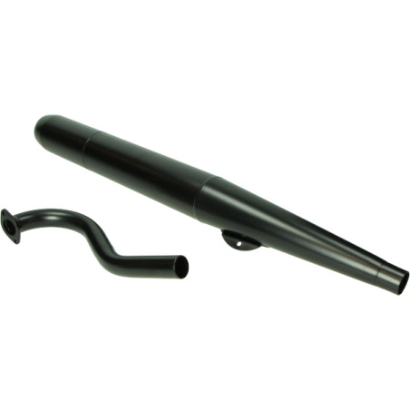 exhaust Jamarcol + bend (made in EU) 6.3 black puch maxi