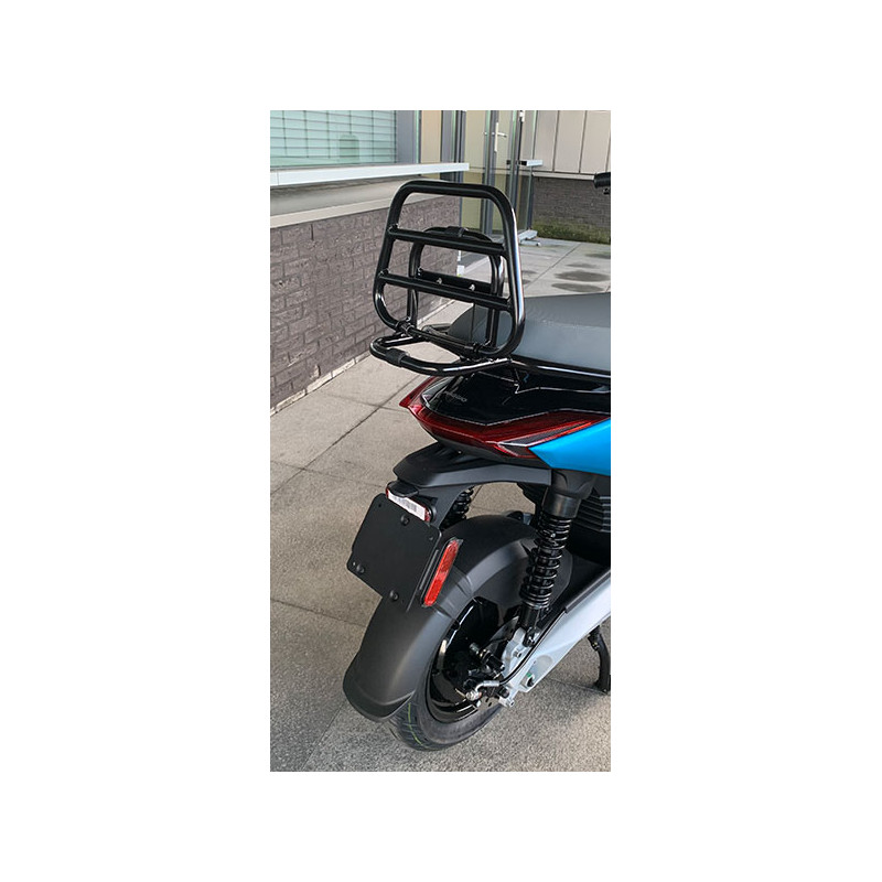rear carrier Regia foldable (made in EU) blacl shinny briljant black high solid piaggio1 (one)