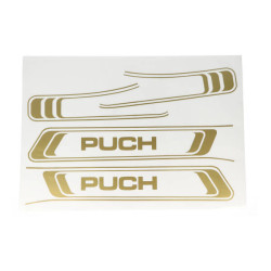 sticker set frame puch gold puch maxi