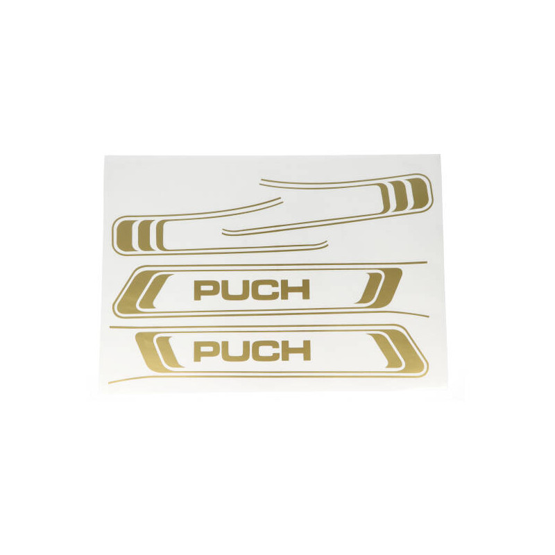 sticker set frame puch gold puch maxi