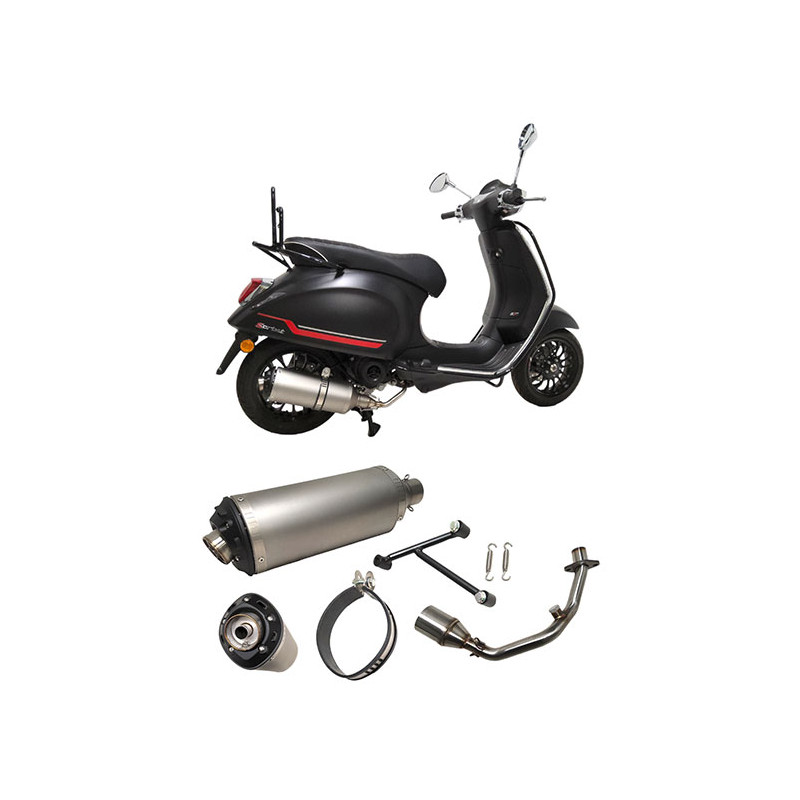 uitlaat Power1 euro-5 Evo-1 aluminium primavera, sprint