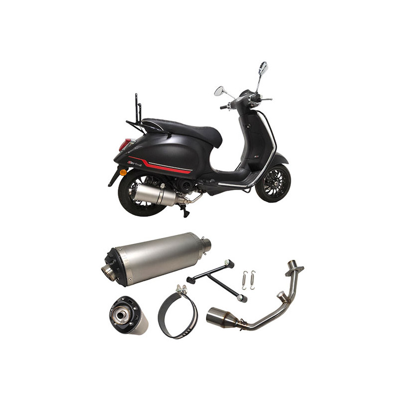 exhaust Power1 euro-4 EVO-1 EVO-1 aluminum Primavera, sprint, zip 4t