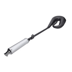 uitlaat tecno circuit (made in EU) zwart/alu puch maxi