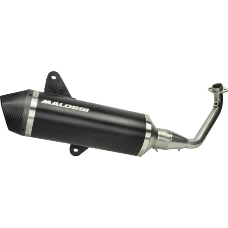 uitlaat malossi euro-5 rx 2021 zwart mat/carbon gts 300 HPE 3218960