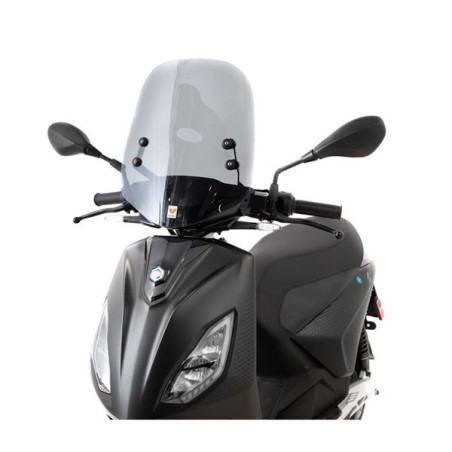 windshield Isotta with mounting set low smoke Piaggio1+ (one) op op