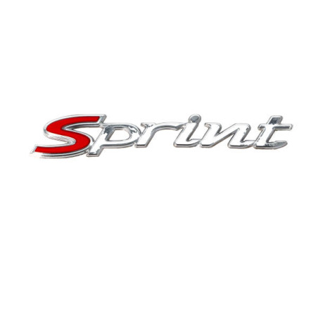 emblem word [sprint] side cover 115mm chrome sprint 50/125/150 1b000943