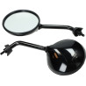 mirror single e-approval thread left left black gloss gts