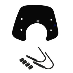 windshield Regia with mounting set low (made in EU) gts 125cc, gts 250cc, gts 300 HPE