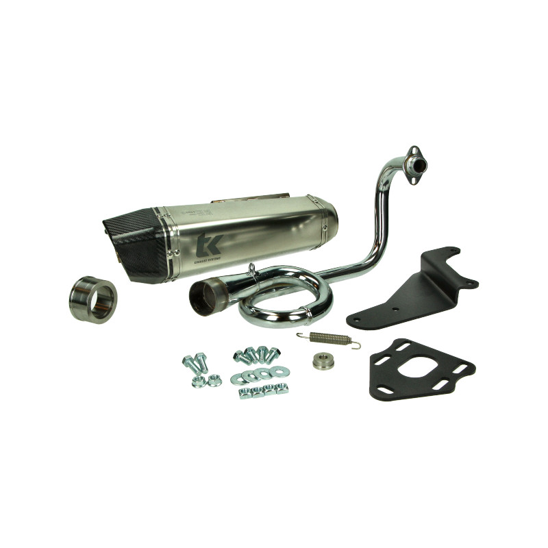 uitlaat Turbokit euro-2 GP PRO alu/carbon zip 4t 2v m4t066-gpp