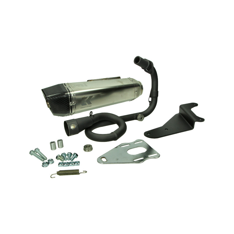 uitlaat Turbokit euro-4 '19-'20 GP PRO alu/carbon primavera 4t, sprint 4t-3v m4t185-gpp