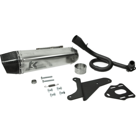 exhaust Turbokit euro-5 GP PRO iGet eur5 50cc alu/carbon zip 4t