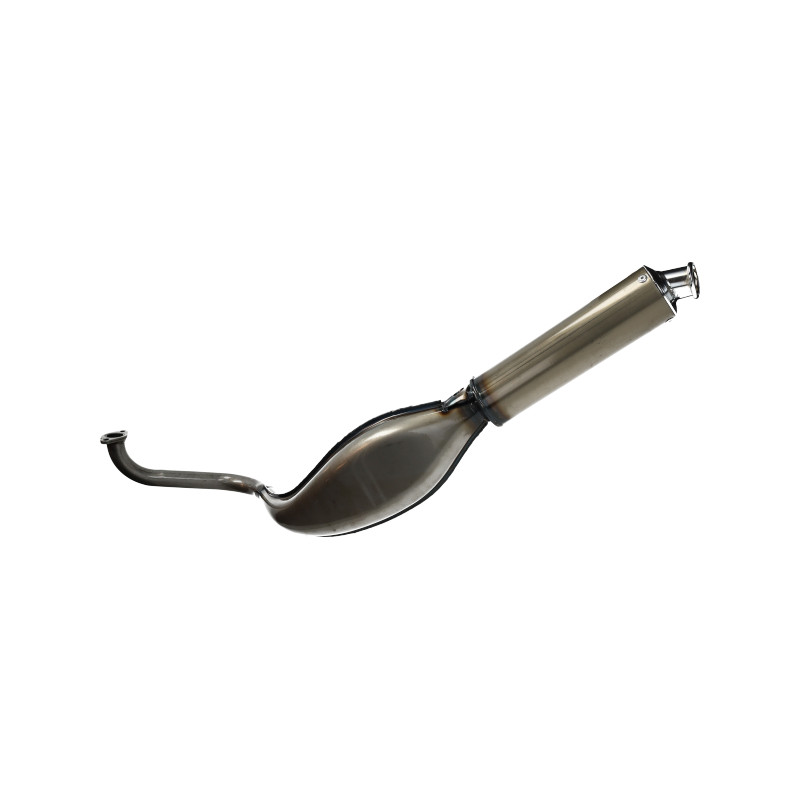exhaust Tecno high fish puch w/o painting puch maxi