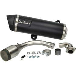 uitlaat Leovince euro-5 slip-on nero katalysator zwart/carbon gts 300 HPE 14071k