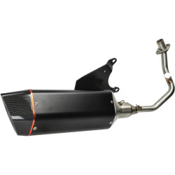 exhaust Bullet euro-4 black/carbon zip 4t 3v