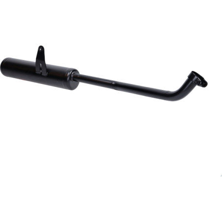 exhaust (made in EU) Vespa black Boxer