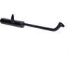 exhaust (made in EU) Vespa black Boxer