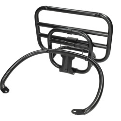 rear carrier Piaggio original foldable black gloss gts 125cc, gts 250cc, gts 300 1b000681