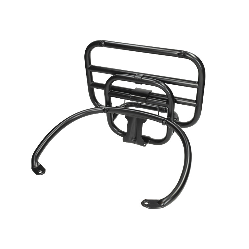 rear carrier Piaggio original foldable black gloss gts 125cc, gts 250cc, gts 300 1b000681