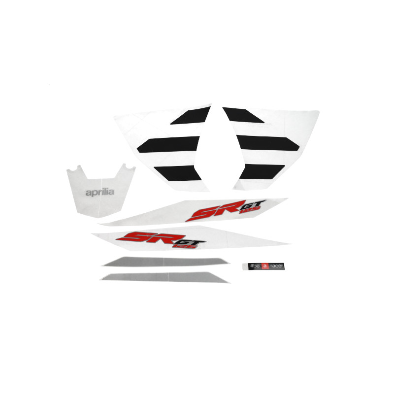 stickerset Piaggio origineel aprilia, sr 125/200 2h004784000a4
