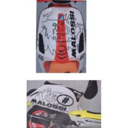 sticker set Malossi trophy set black Primavera, sprint 125 4t, sprint 150 4t, sprint 3317672