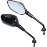 spiegelset e-keur origineel model Euro-5/5+ (2024) m10 zwart glans gts 125cc, gts 300, gts 310, primavera, sprint 4t, vespa