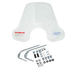 windshield Piaggio original with mounting set medium clear clear primavera 125 4t, Primavera 1b005695