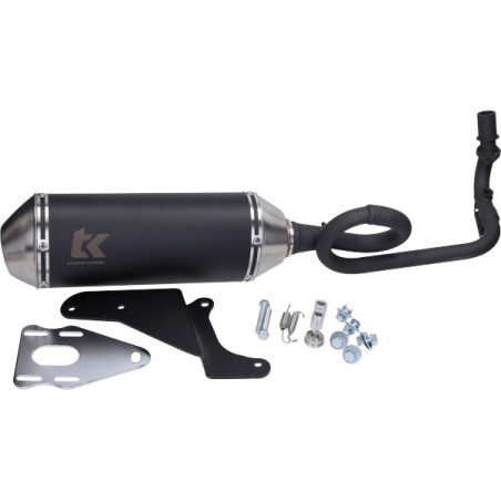 uitlaat Turbokit e-keur euro-5 '21-'24 zwart alu gmax, sprint, primavera m4t210