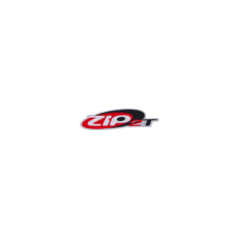 embleem Piaggio origineel zijscherm zwart/rood zip2t 672322