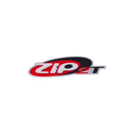 emblem Piaggio original side cover black/red zip2t 672322