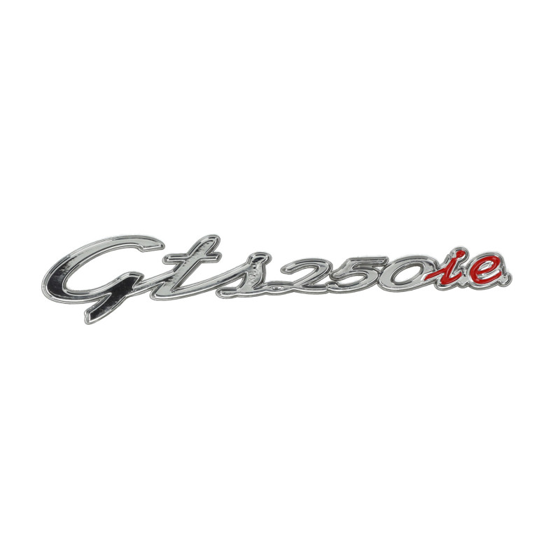 emblem Piaggio original 145x28mm gts 250 ie 656235